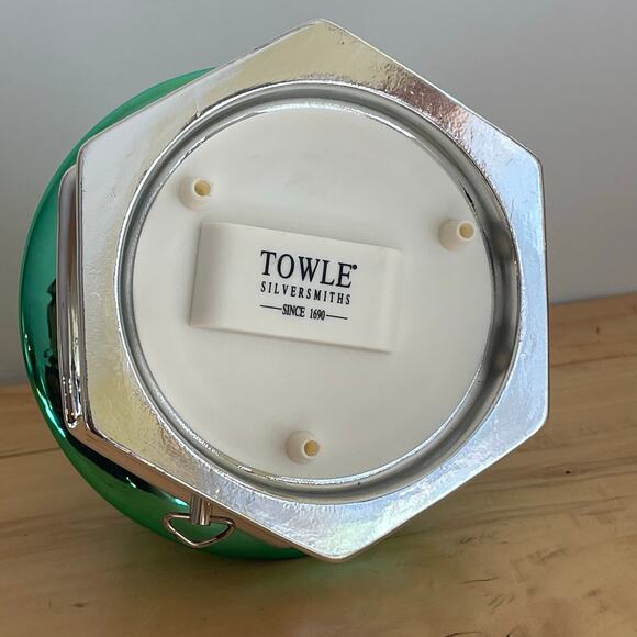 Towle Silversmiths Musical Box Revolving Christmas Tree Have Yourself A Merry - Picture 2 of 16